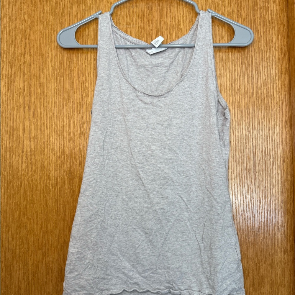 Pale Beige Women's Tank Top